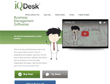 Tablet Screenshot of iqdesk.net